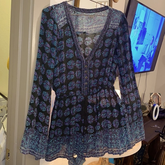 ecote’ XS blue turquoise purple jumper romper - Picture 2 of 11